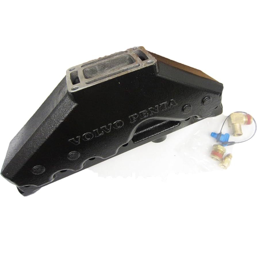 Amazon.com: Volvo Penta New OEM Exhaust Manifold Kit